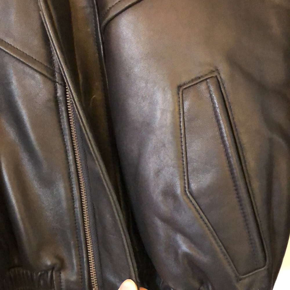 Black Leather Jacket - Picture 4 of 12